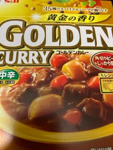 S&B ゴールデンカレー 中辛 レトルト 200g