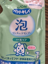 PK 泡リンスインシャンプー 肌ケア替 180ml