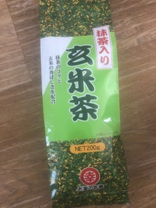 丸幸 抹茶入り玄米茶 袋 200g