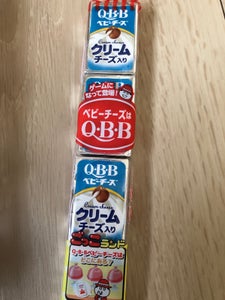 QBB クリームチーズ入りベビーチーズ4個 54g