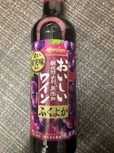 メルシャンおいしい無添加ふくよか赤PET720ml