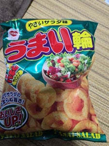 リスカ うまい輪 やさいサラダ味 袋 75g