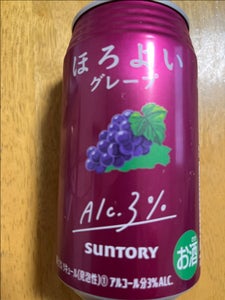 サントリー ほろよい ぶどうサワー 缶 350ml