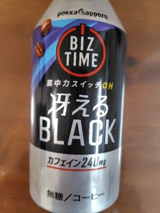 ポッカサッポロ ビズタイムブラック B缶 390g