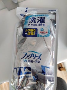 ファブW除菌 無香料アルコール成分入替 320ml