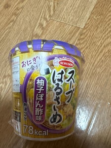 エースコック スープはるさめ 柚子ぽん酢味 32g