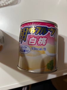 はごろも 朝からフルーツ 白桃 190g