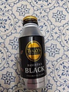 TULLY'S COFFEE BARISTA'S BLACK ボトル缶 390ml