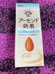 グリコ アーモンド効果 砂糖不使用 200ml