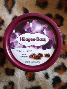 ハーゲンダッツ ミニカップラムレーズン 110ml