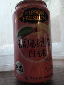 NIPPON PREMIUM福島白桃 350ml