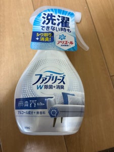 ファブリーズW除菌 無香料アルコール 370ml