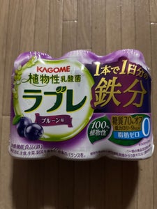 カゴメ 植物性乳酸菌ラブレ1日分の鉄分80ml×3