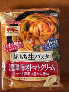 超もち生パスタ 濃厚海老トマトクリーム 275g