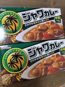 ハウス ジャワカレー 中辛 185g