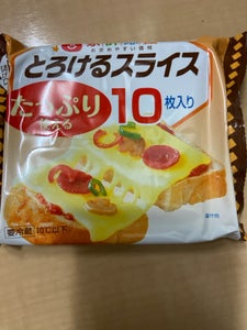 家計応援とろけるスライスチーズ10枚 150g