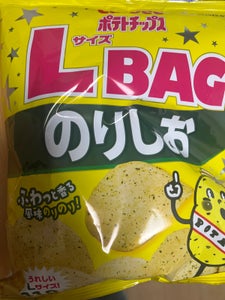 ポテトチップスLサイズBAGのりしお 118g