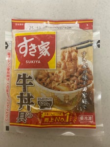 トロナジャパン すき家 牛丼の具 120g