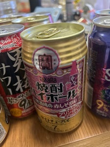 タカラ焼酎ハイボール大衆酒場の赤しそ割り350ml