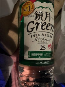 鏡月Green 25度 特発 ペット 1.8L