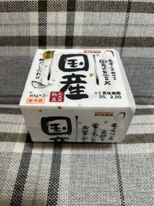 タカノ おかめ納豆 国産丸大豆納豆 40g×3