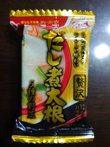 アマノ いつものおみそ汁贅沢 だし煮大根 9g