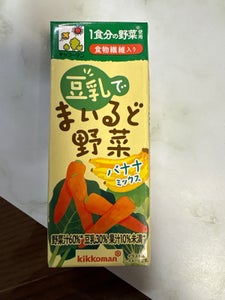 キッコーマン 豆乳で野菜 バナナMIX 200ml