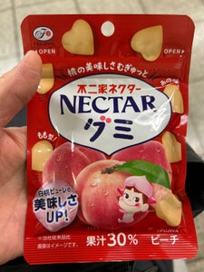 不二家 ネクターグミ(ピーチ) 48g