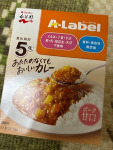 ALあたためなくてもおいしいカレー甘口5年210g