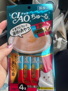 チャオちゅ〜る 鮪まぐろ節 14g×4本