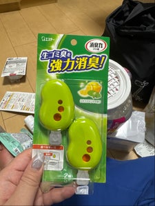 ゴミ箱の消臭力 シトラスミントの香り 2個