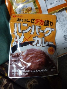 トリゼン 鶏屋シリーズハンバーグカレー中辛200g