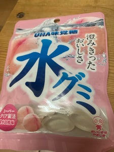 ユーハ味覚糖 水グミ清水白桃味 40g