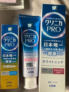 クリニカPRO ホワイトニング リフレッシュミント 95g