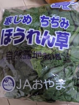 とちぎパール 寒じめちじみほうれん草