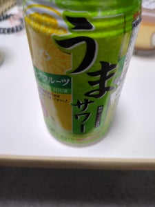 サンガリア うまサワーグレープフルーツ 340ml