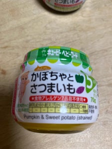 キユーピー かぼちゃとさつまいも(うらごし)70g