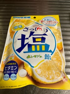 ユーハ味覚糖 さっぱり塩飴塩レモン味 64g