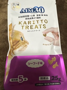 AIM30 カリッとトリーツ シーフード 5g×5