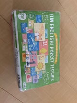 キャラクターミニティッシュ 楽しい英語 20P