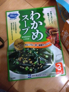 田中食品 わかめスープ 5.7g×3