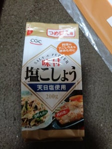 CGC 味付塩こしょう 詰替 袋 200g