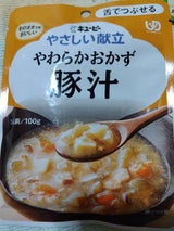 やさしい献立 やわらかおかず 豚汁 100g