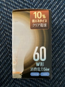 武田 クリア電球60W 1P