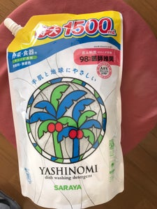 サラヤ ヤシノミ洗剤 スパウト詰替 1500ml