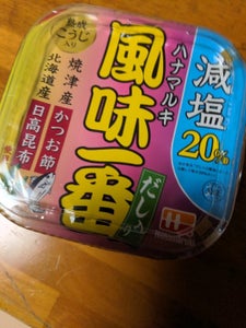 ハナマルキ 減塩風味一番 だし入り 750g