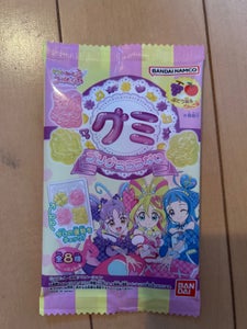 新女児キャラクターグミぶどう&りんご味 13g