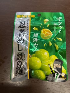 ユーハ味覚糖 忍者めし鉄の鎧マスカット味 40g