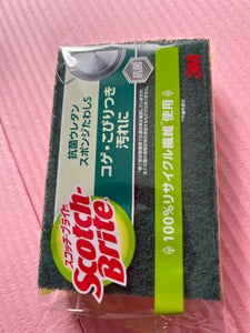 スコッチB 抗菌ウレタンスポンジたわしS 1個