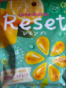 味覚糖 機能性リセットレモングミ 40g
